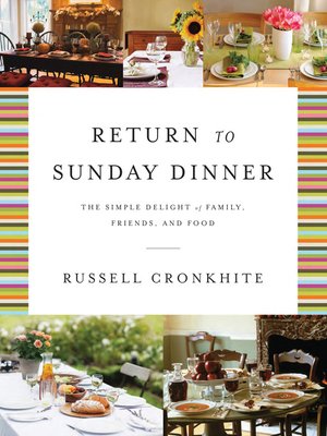 cover image of A Return to Sunday Dinner